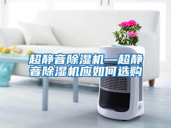 超靜音除濕機—超靜音除濕機應(yīng)如何選購