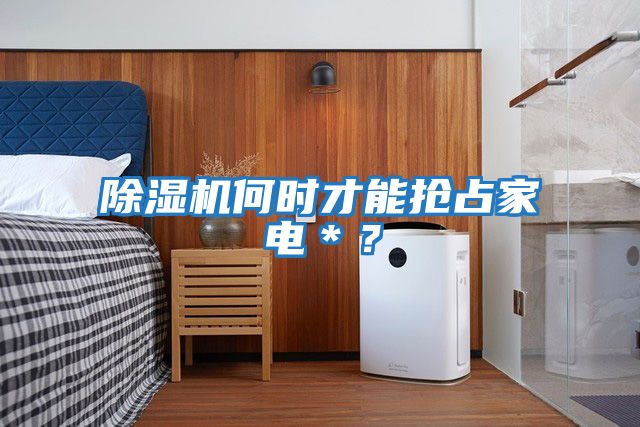 除濕機(jī)何時(shí)才能搶占家電＊？