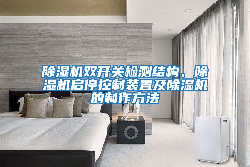 除濕機雙開關檢測結構、除濕機啟?？刂蒲b置及除濕機的制作方法